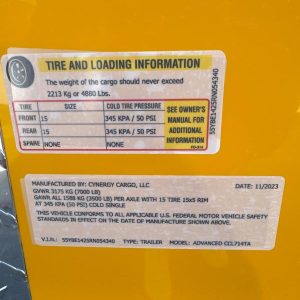 2024 Cynergy Cargo 7x14TA Advanced BBQ Trailer - Image 3