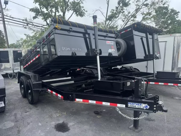 2025 7X12 14K PANTHER Dump Trailer - Image 2