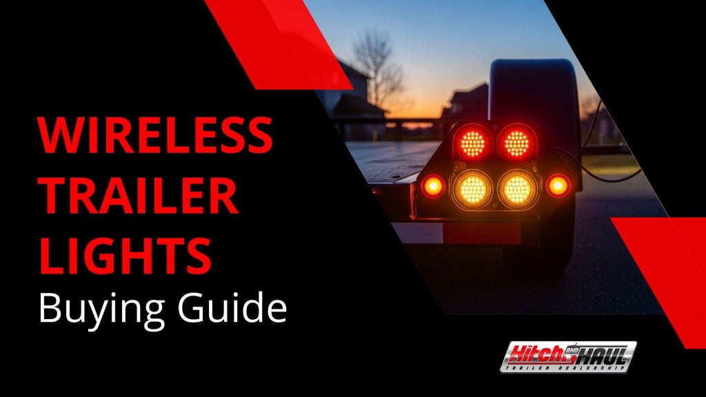 This is a blog banner image of wireless trailer lights buying guide