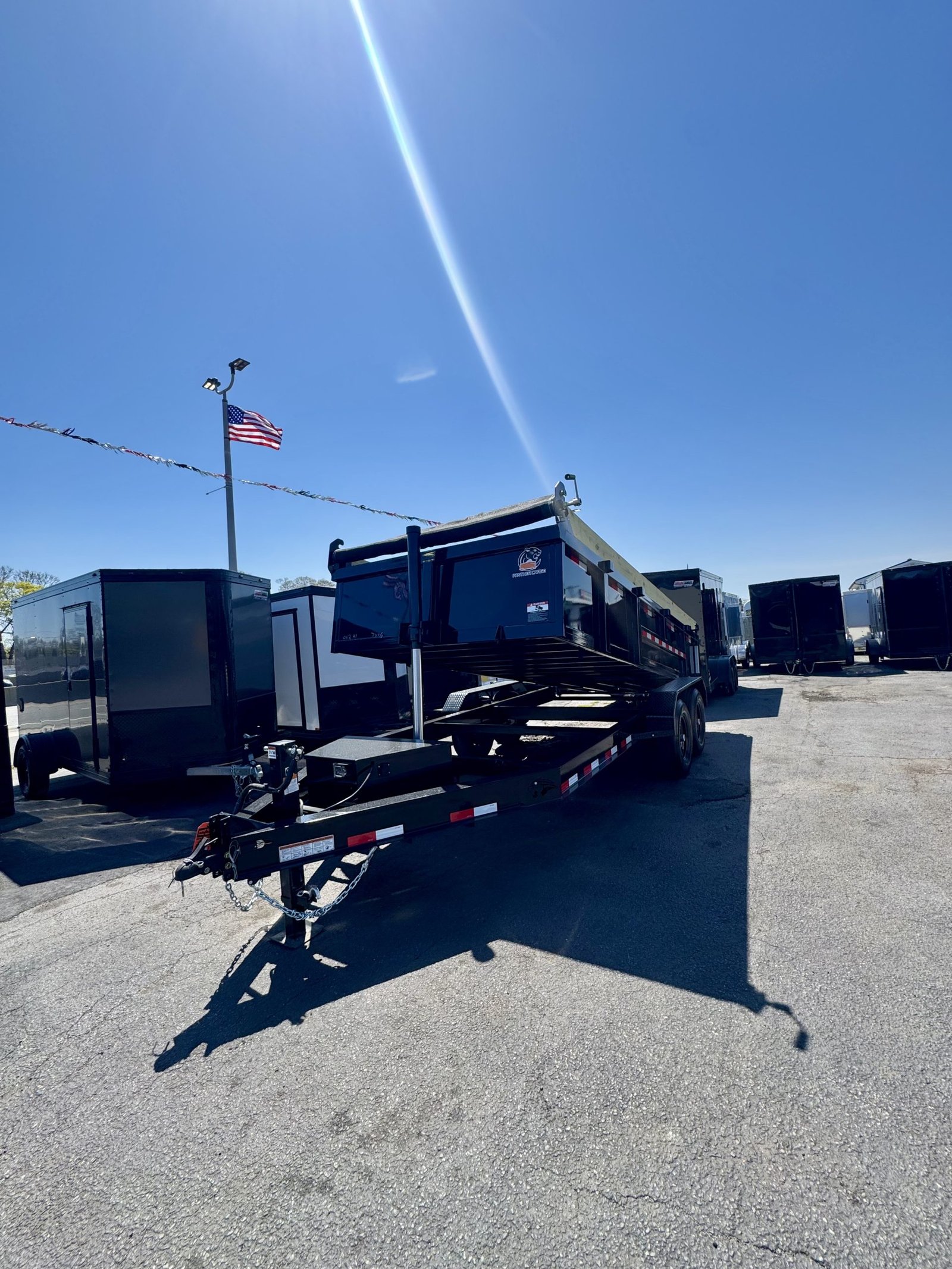 2026 7X16TA 14K PANTHER Dump Trailer - Image 2
