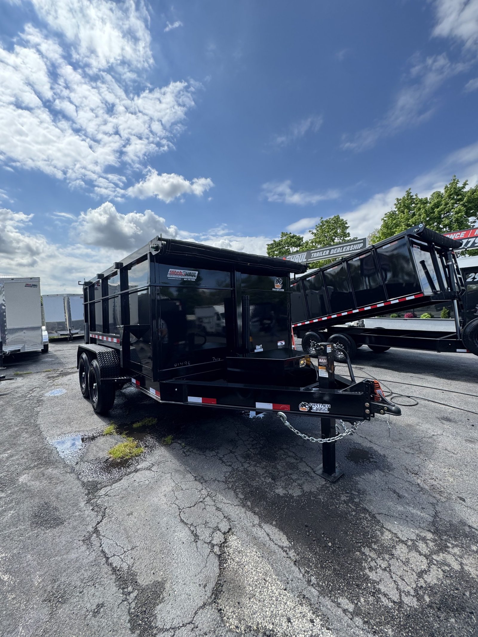 2026 7X12 14K PANTHER Dump Trailer - Image 3