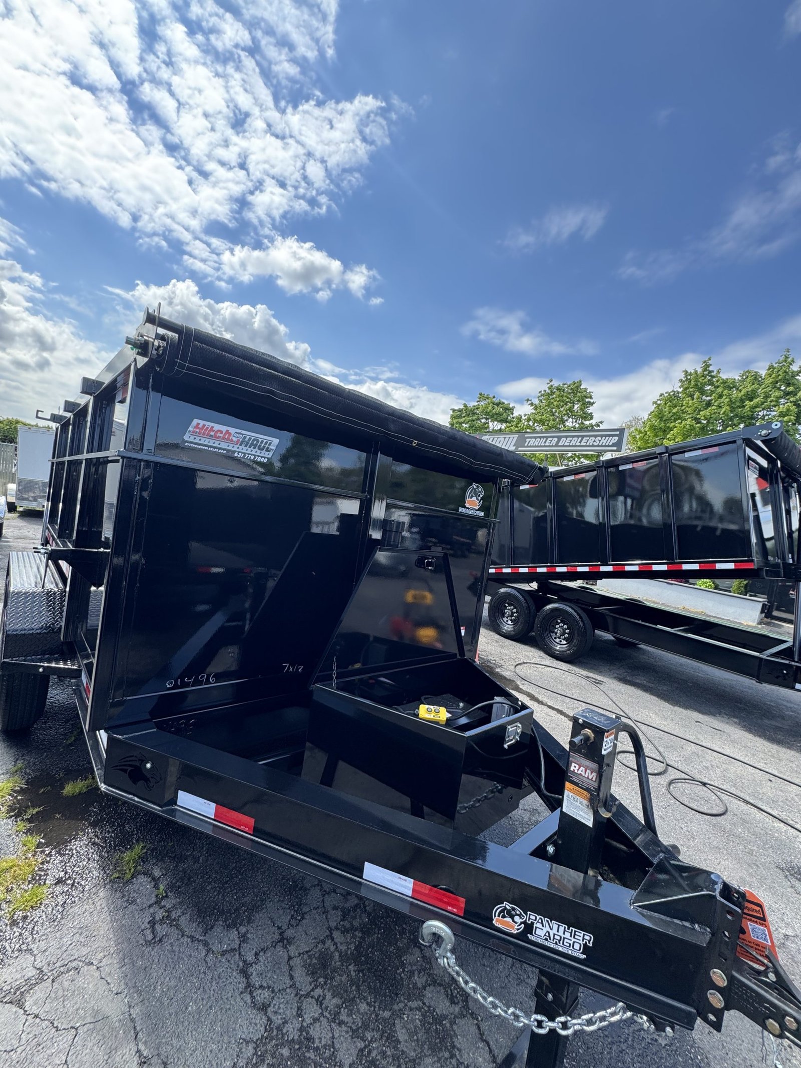 2026 7X12 14K PANTHER Dump Trailer - Image 4